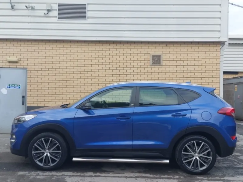 2018 Hyundai Tucson 1.6 T-GDi Go SE 2WD in Blue — photo 4